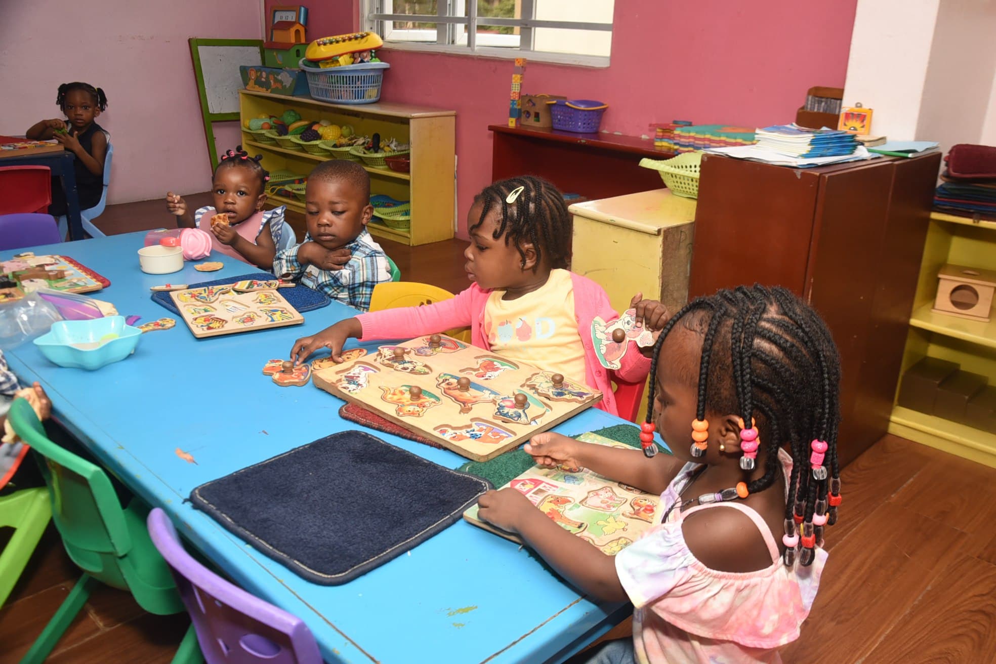 Classroom learning at Blooming Lights
